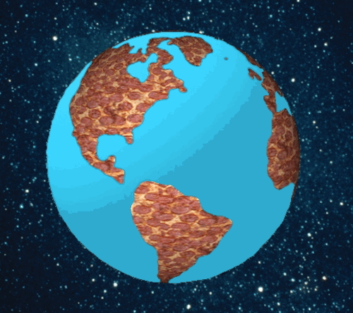 Pizza-continents : SpacePizzaDelight