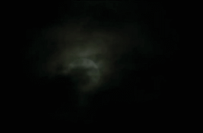 full moon in night sky with clouds animated gif