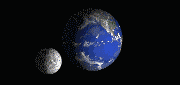moon earth orbit animated gif