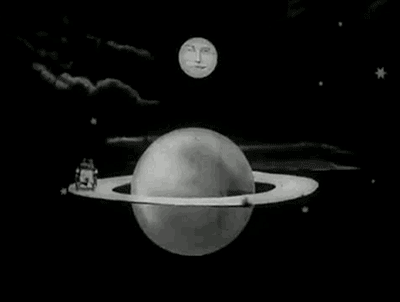 אנימציה של שבתאי והירח