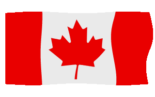 Risultati immagini per animated flag canada