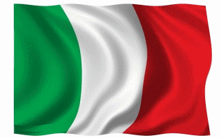 Risultati immagini per italian flag gif