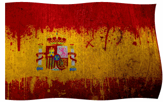 This is supposed to be a waving Spanish Flag... :( 