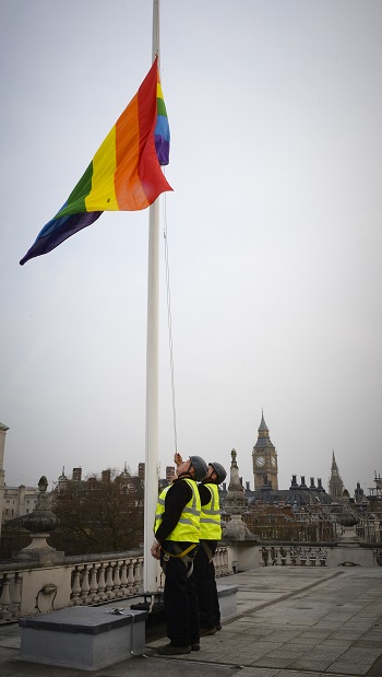 flag gay pride flags animated rainbow gifs calm keep proud