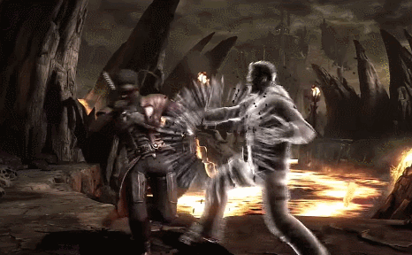 Johnny Cage's Nut Punch Mortal Kombat X video game