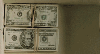 Cash Dollar Bill Animated Gif Images - Best Animations