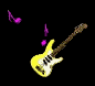 electric guitar animation