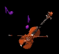 violin clip art