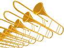 trumpets animation