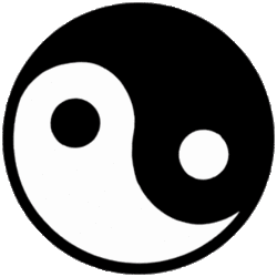 Znalezione obrazy dla zapytania Yin i yang gif