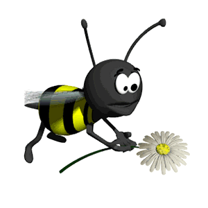 Get Cute Animated Gif Cute Animated Bee Background
