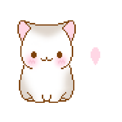 Super Cute Animated Cat Kawaii Pixel Art Gifs Best Animations In | My ...