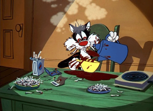 Funny Animated Warner Looney Toons Daffy Duck, Tweety Bug Bunny Gifs at