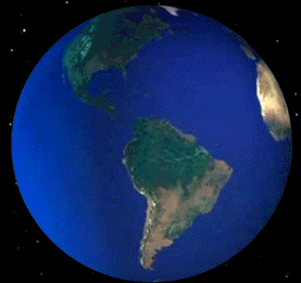 spinning earth gif animation