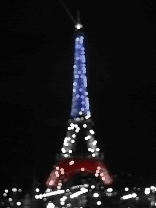 flag france animated french gifs tower eiffel flags