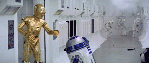 Awesome Animated R2D2 C3PO Gifs - Best Animations