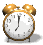 Gold Color Alarm Clock