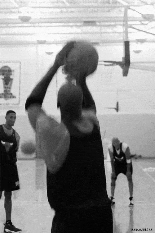 Michael Jordan Dunks Basketball