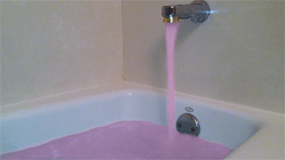 Pink Bath Water