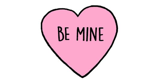 Be Mine Pink Heart
