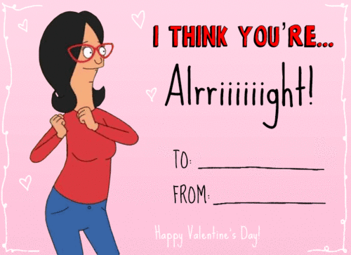 Happy Valentine Card animated gif
