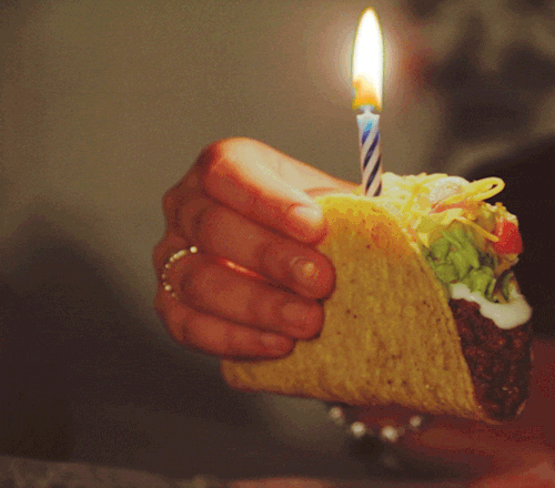 Happy Birthday Taco gif