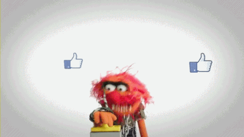 Muppet Animal Pressing Red Button