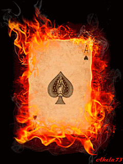 Fire On Ace Card