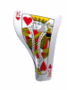 King Heart Card