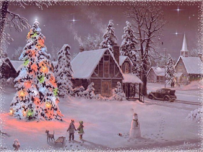 Beautiful Free Animated Merry Christmas Cards Gifs Greetings