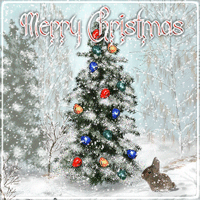 Beautiful Christmas Tree Pixel Art