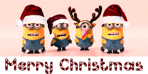 Merry Christmas Minions Greetings