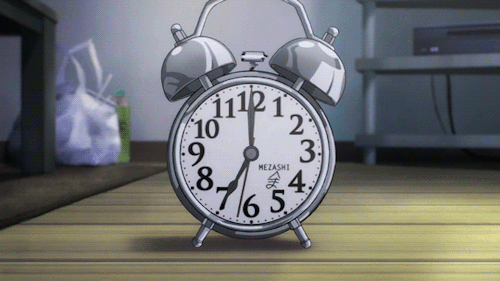 White Funny Alarm Clock