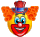 Smiley Clown Face