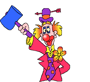Clown With Hammer