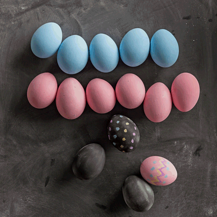 Cute Happy Easter Eggs Gif gif