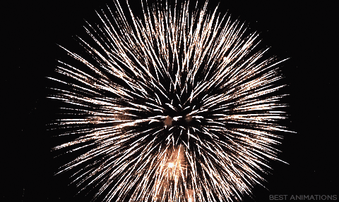 60 Amazing Fireworks Animated Gifs