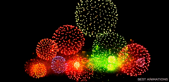 Awesome Colorful Firework