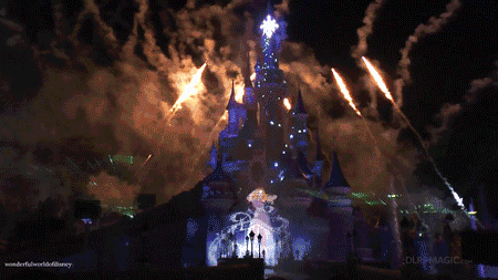 Disney Fireworks On New Year