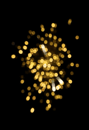 Firework Golden Sparkles animated gif