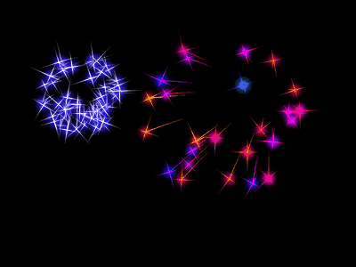 Free Animated Fireworks Gif