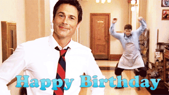 Funny Birthday Parks and Rec Gif