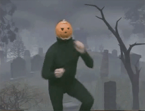 Funny Halloween Dance animated gif