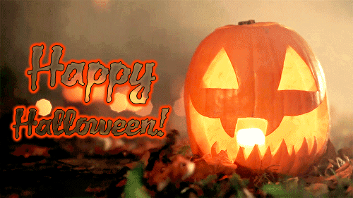 Happy Halloween Pumpkin animated gif