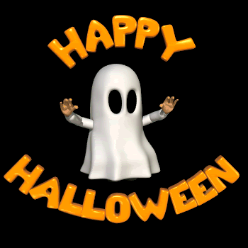 Happy Halloween Cute Ghost Gif gif