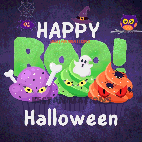 Best Happy Halloween Animated Gifs