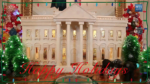 Holidays From White House gif
