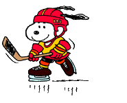 Snoopy Ice Hockey