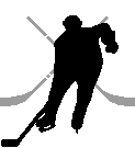 Guy Playing Ice Hockey