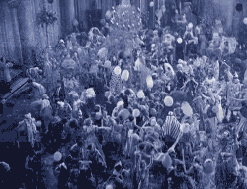 Vintage Holiday Party animated gif